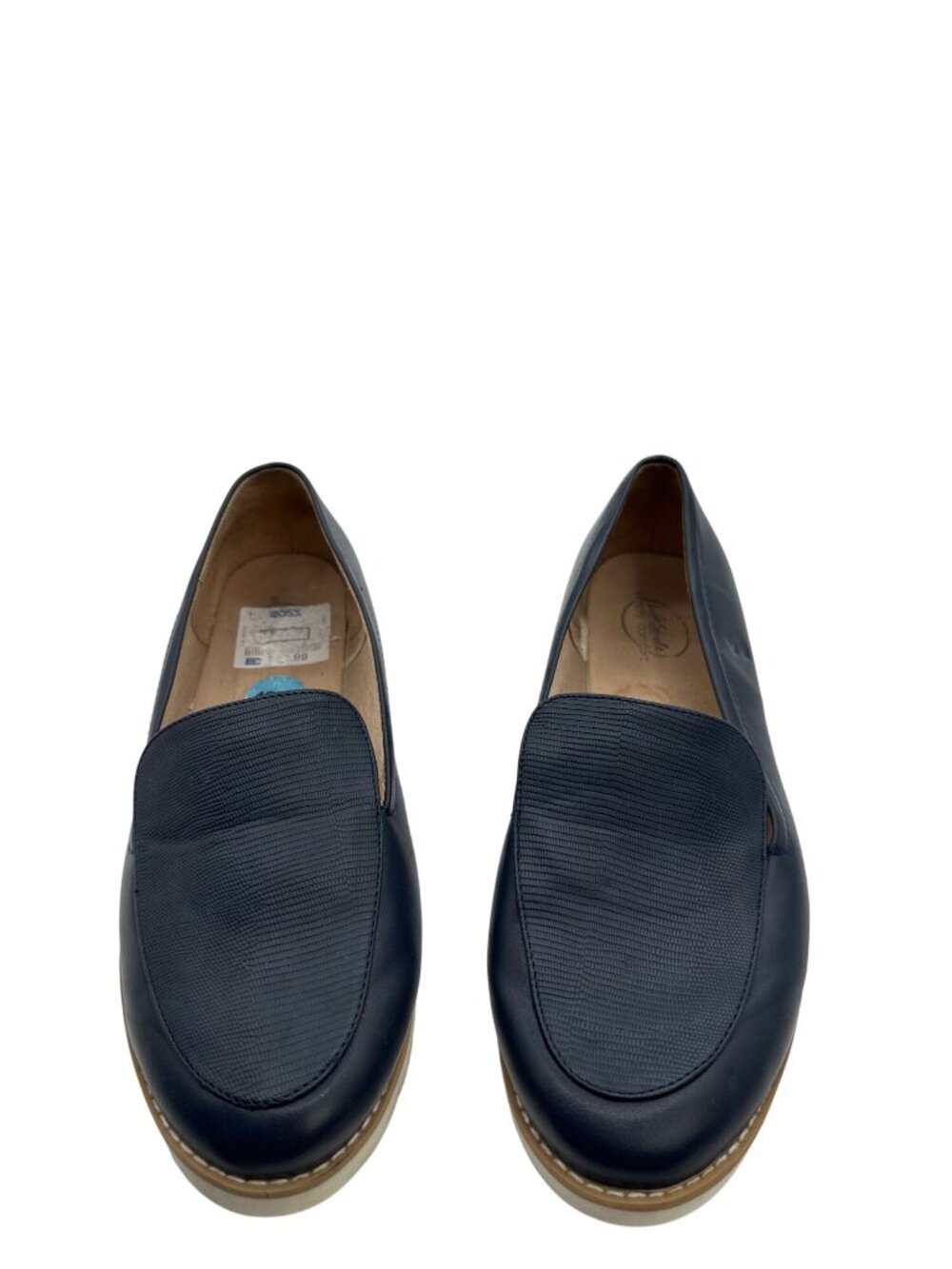 LifeStride Size 10W Simply Comfort Navy Blue Loafers Slip-On Shoes Womens